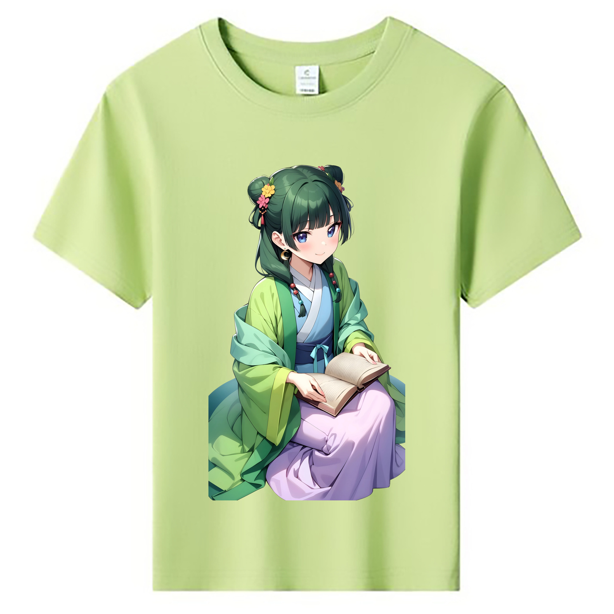 （画像用） 薬屋のひとりごと The Apothecary Diaries 綿100％キッズTシャツ（フロントプリント）